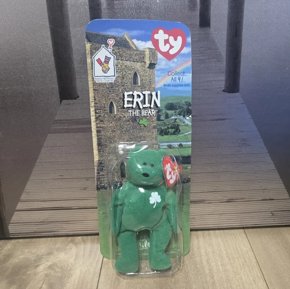 Ty Beanie Babies Bears Collection - Maple, Britannia, Erin, Glory - Picture 8 of 13